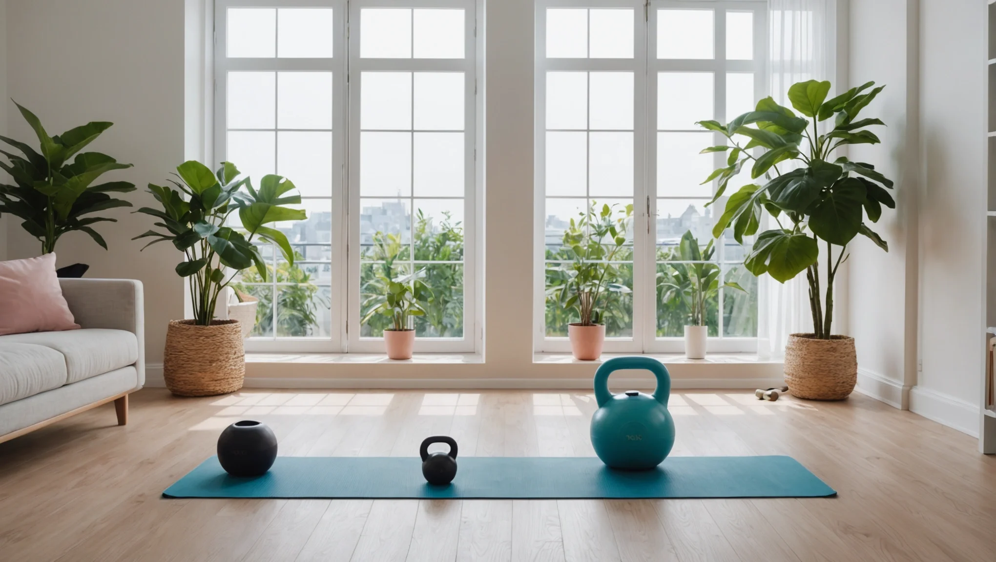 Descubre la magia de transformar tu espacio en un gimnasio personal femme