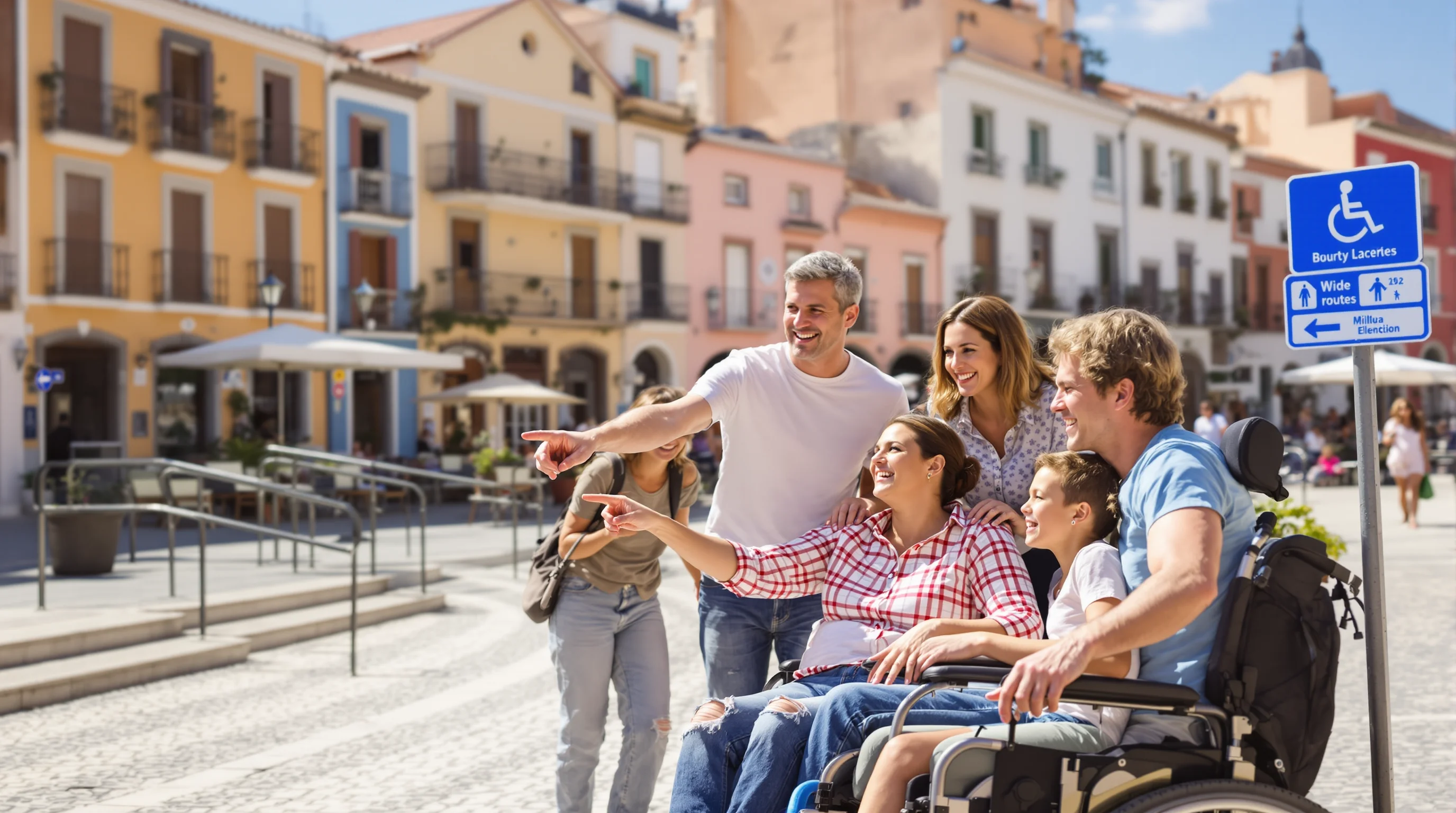 Destinos accesibles en España para viajar en familia