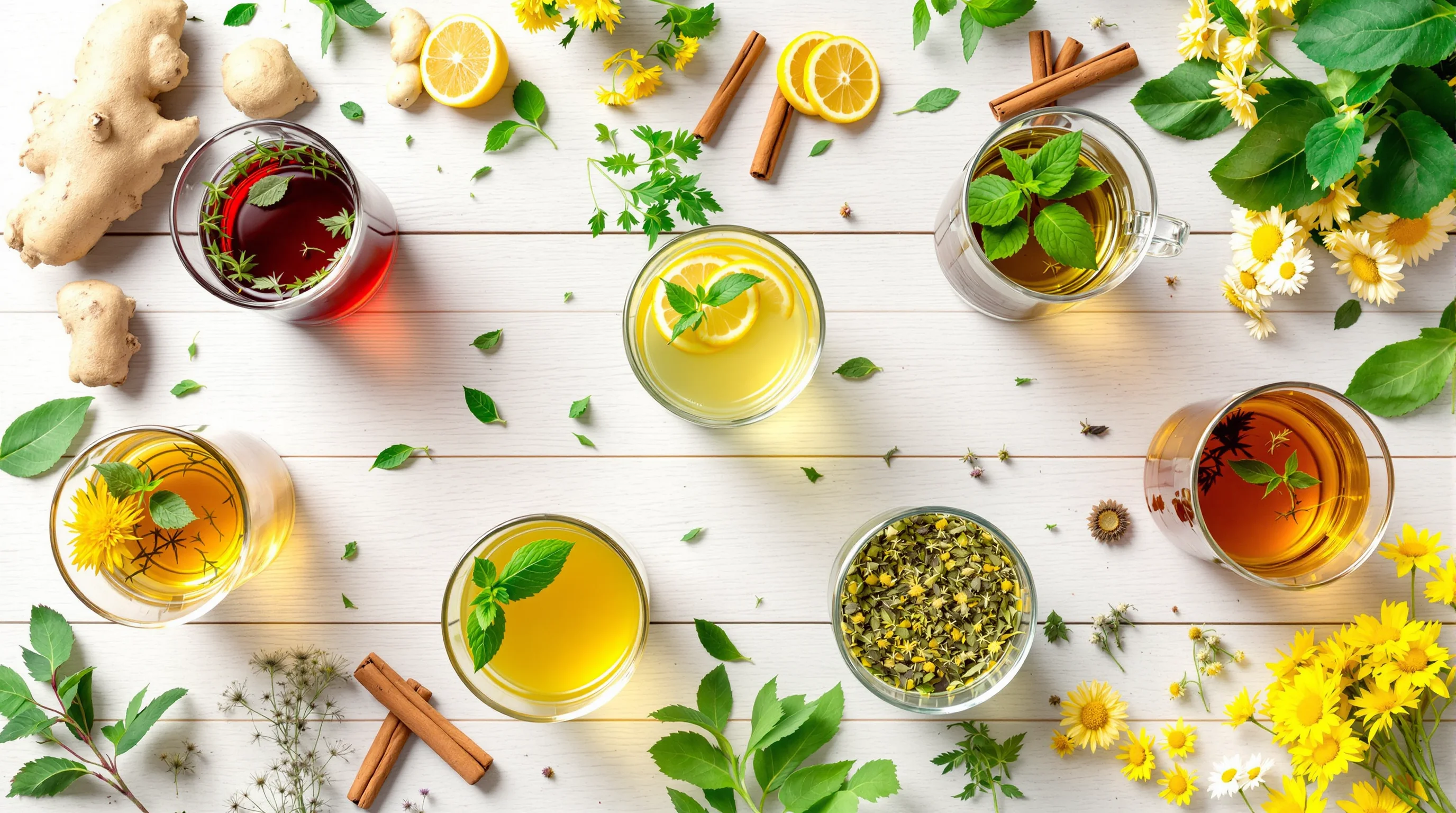 Infusiones para adelgazar: las 7 mejores plantas naturales y sus beneficios