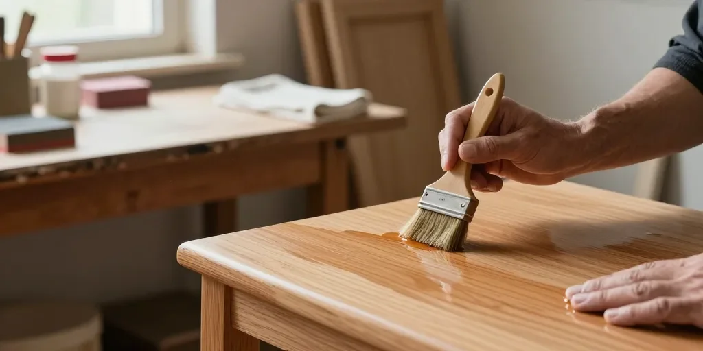 Lacar muebles y el valor del trabajo artesanal