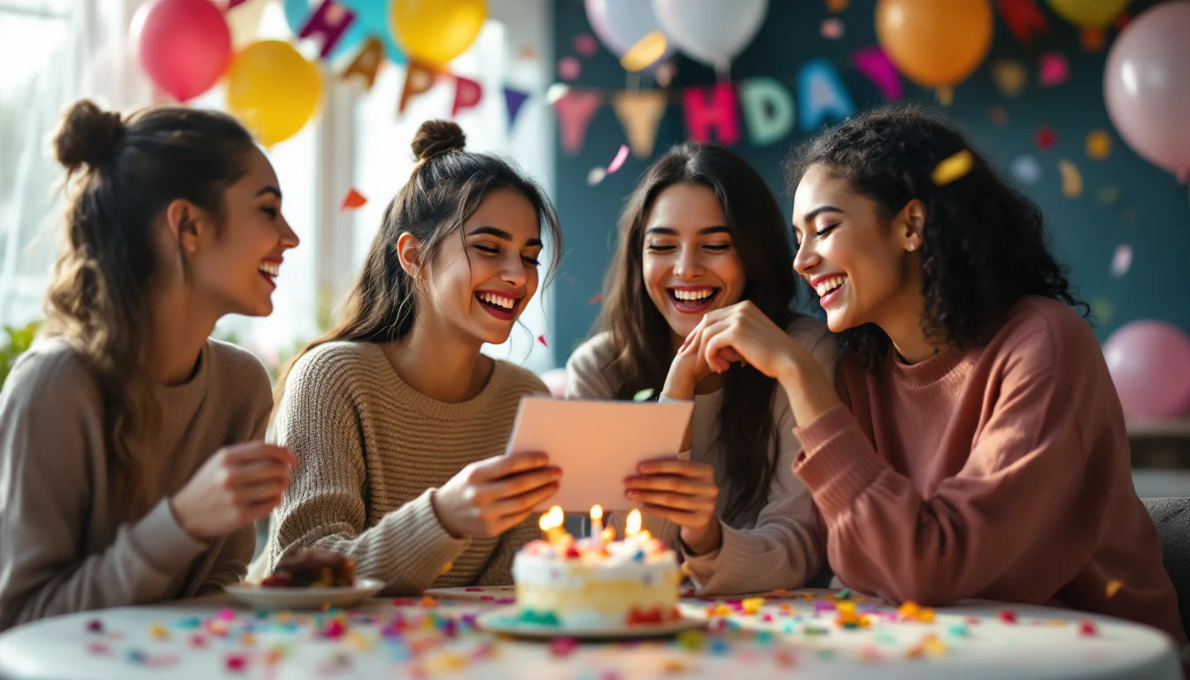 Las 15 frases más creativas y originales para felicitar a una amiga especial