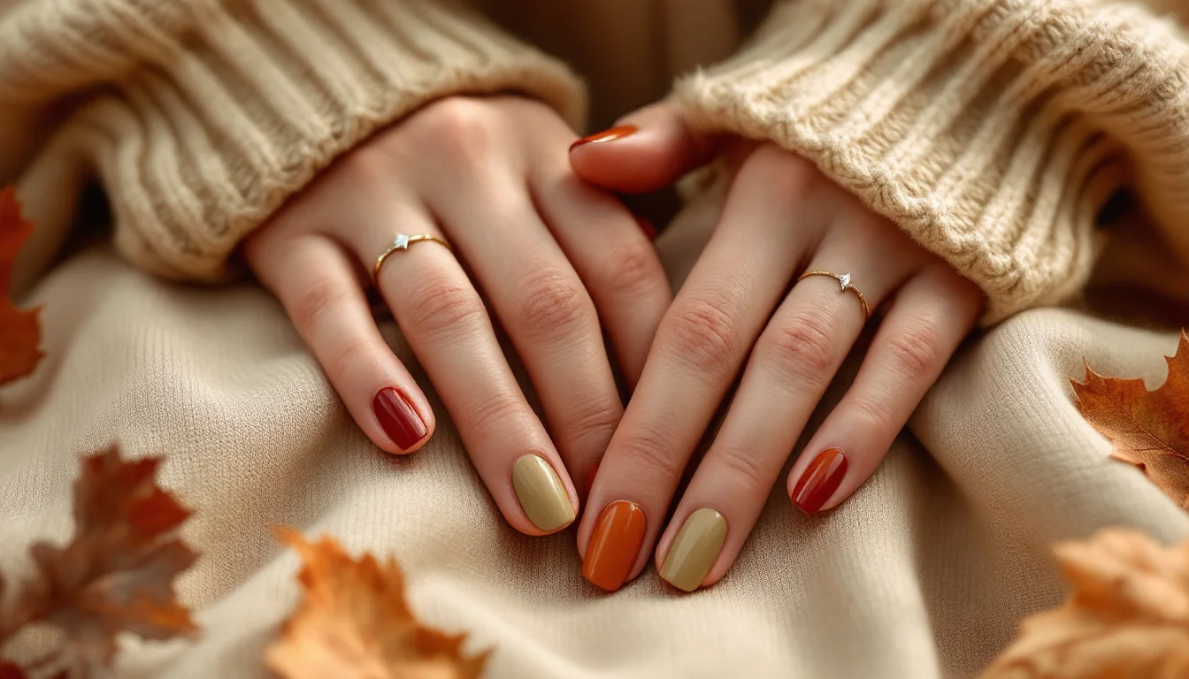 Los colores de uñas estrella del otoño 2024