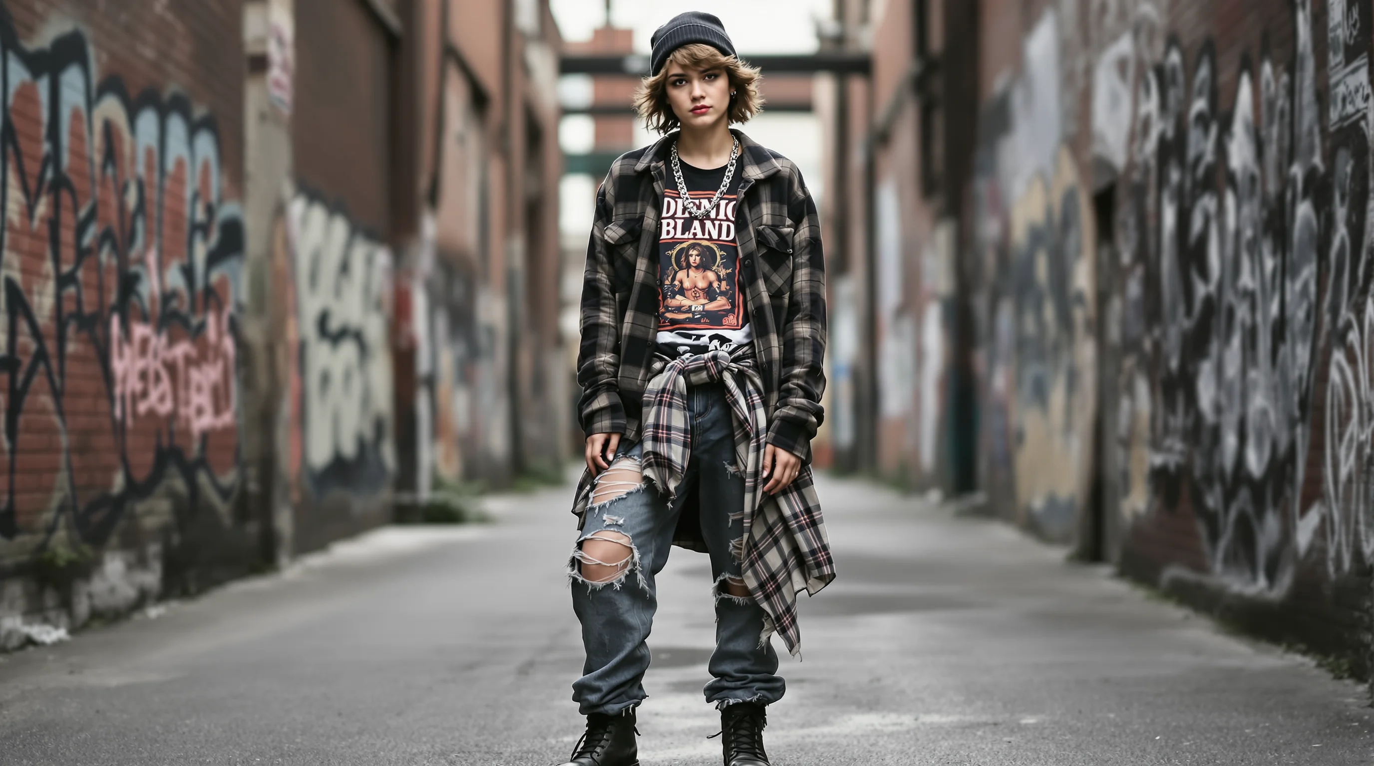 Qué es el estilo grunge, el look rebelde de los años 90 que transforma tu armario hoy