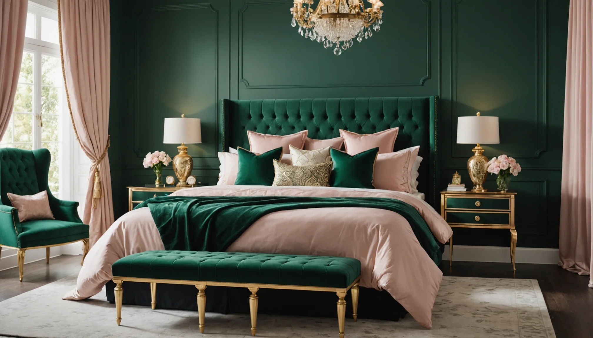 Seducción y feminidad: últimas tendencias en decoración de dormitorios de matrimonio