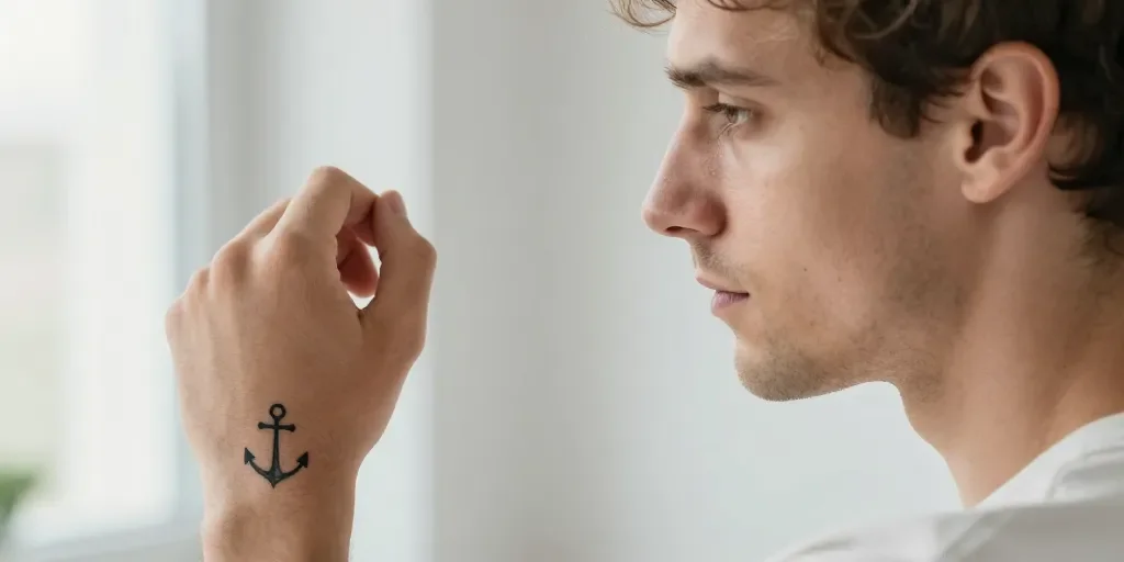 Tatuaje De Hombre Pequeños: Las 10 Ideas Con Un Significado Especial