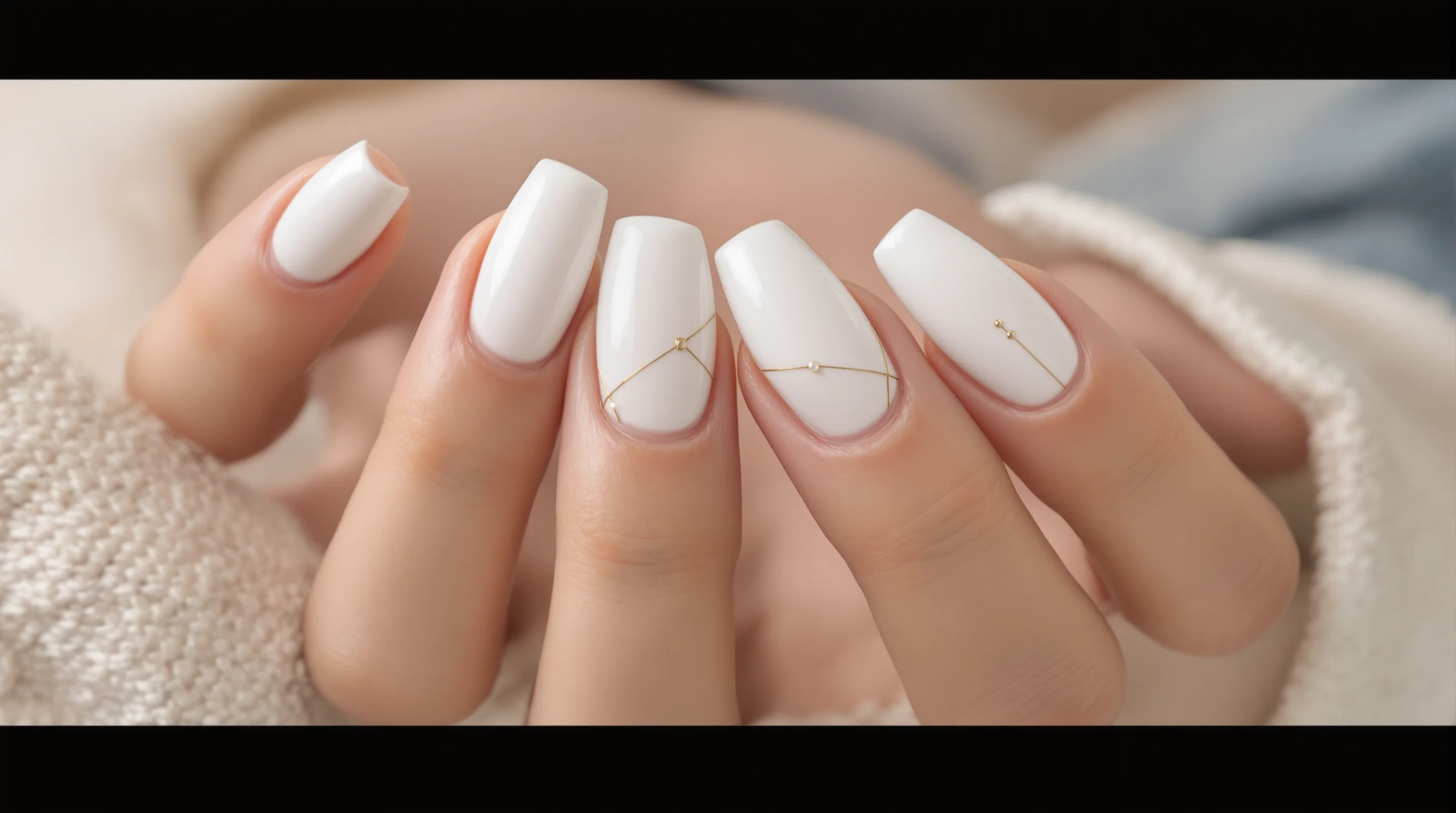 Uñas blancas: 25 ideas elegantes para lucir una manicura impecable