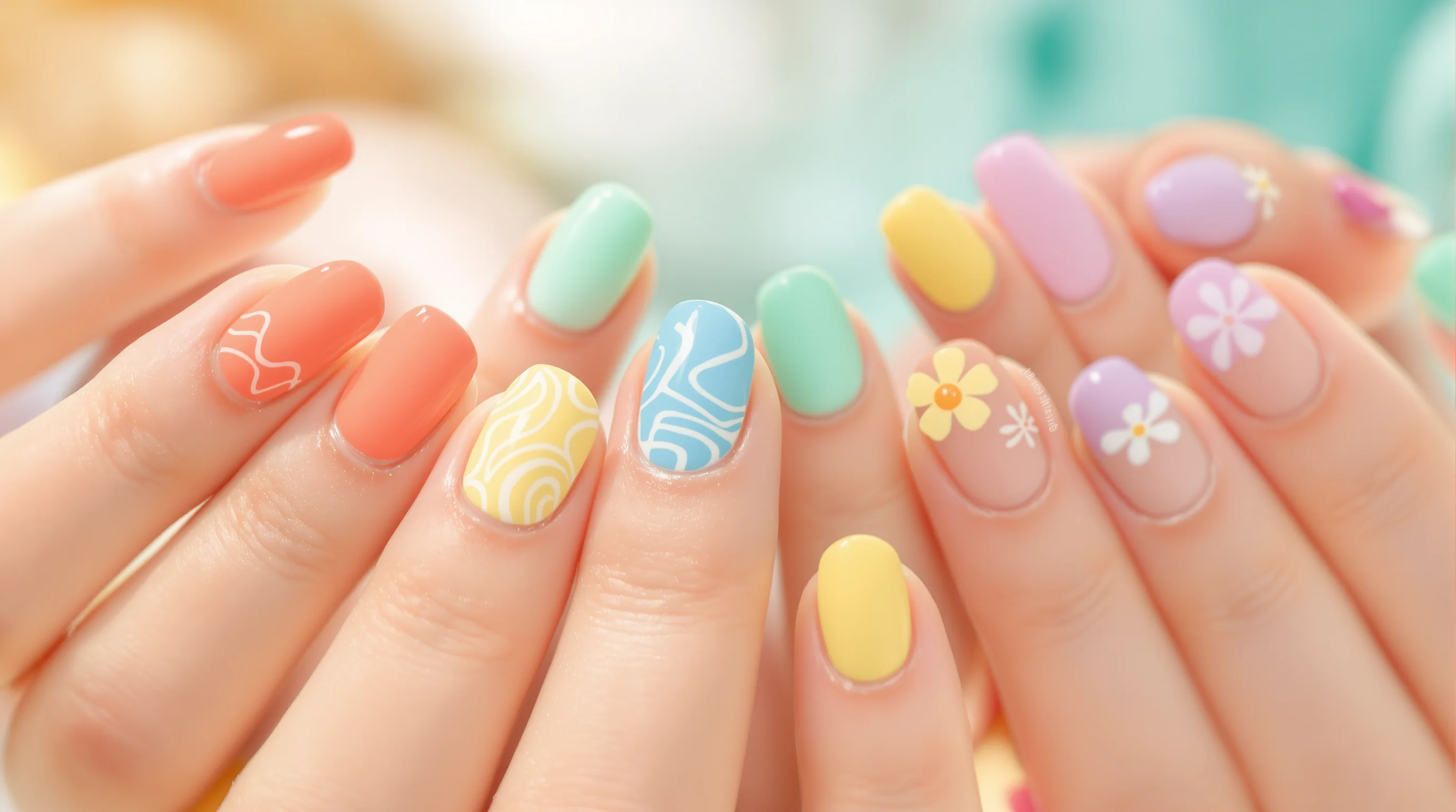 Uñas verano 2024 cortas: las tendencias que marcarán la manicura estival